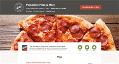 Desktop Screenshot of pomodoropizzabrandon.com